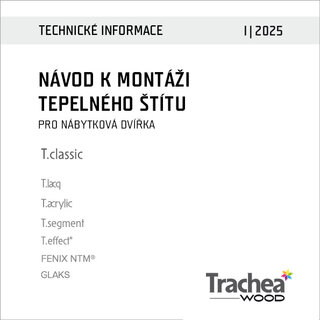 Tepelný štít návod k montáži