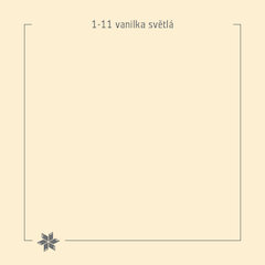 1–11 vanilka světlá