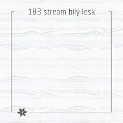 183 stream bílý lesk