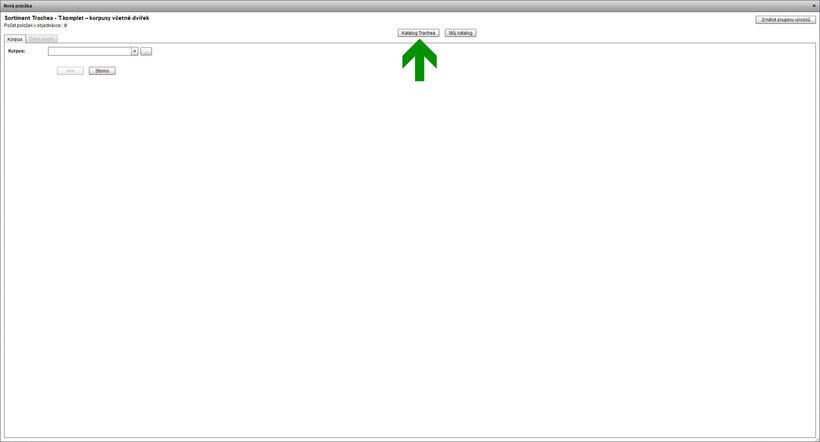 NOVÁ VERZE TRACHEA OS 6.5 – KATALOGY KORPUSŮ A KOMPLETŮ