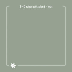3–40 rákosově zelená mat