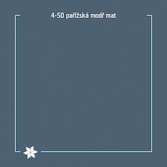 4–50 rařížská modř mat
