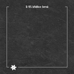 6–95 břidlice černá