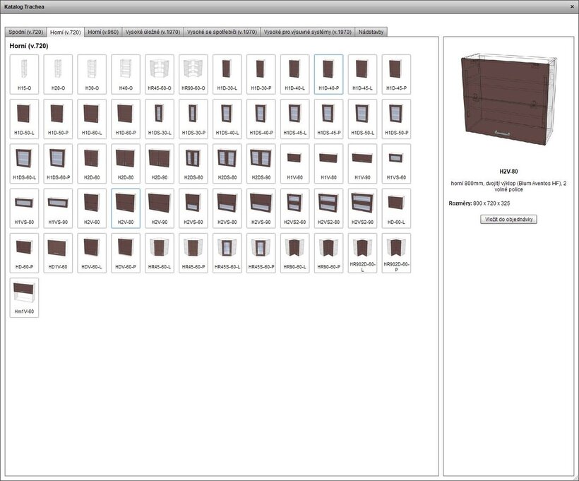 NOVÁ VERZE TRACHEA OS 6.5 – KATALOGY KORPUSŮ A KOMPLETŮ