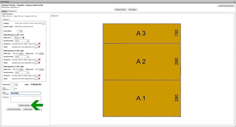 NOVÁ VERZE TRACHEA OS 6.5 – KATALOGY KORPUSŮ A KOMPLETŮ