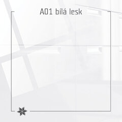 A01 bílá lesk