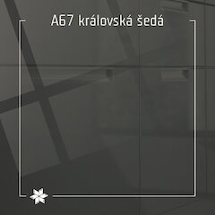 A67 královská šedá lesk A67 královská šedá lesk