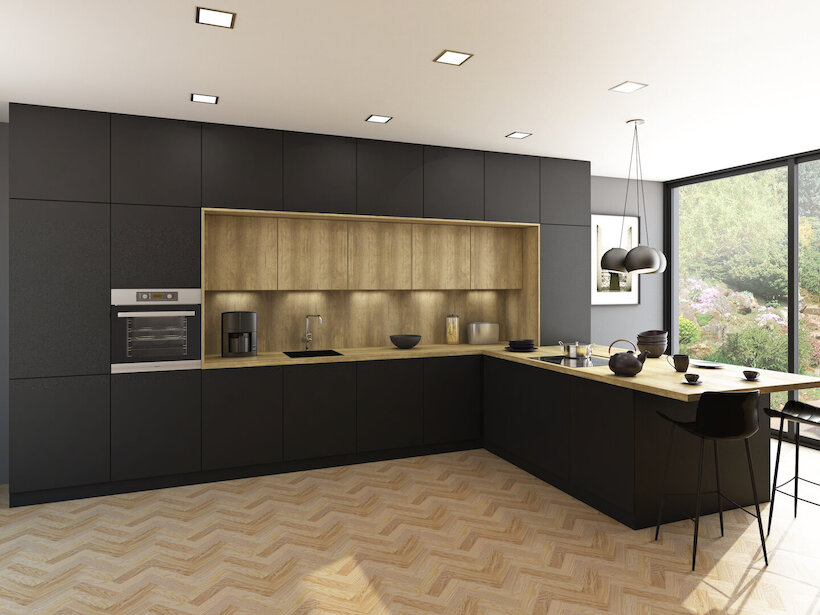 Kitchen in Fenix – mat