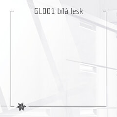 GL001 bílá lesk
