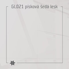 GL021 písková šedá lesk