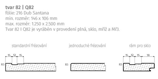 tvar 82 – nákres