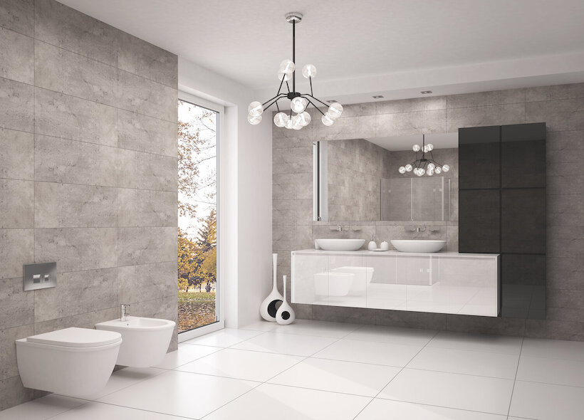 Bathroom in Glaks- gloss Bathroom in Glaks- gloss